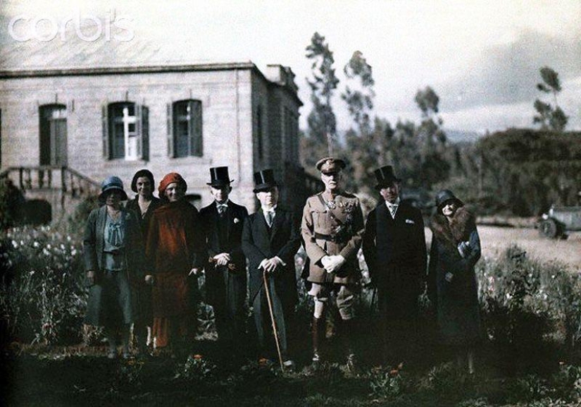 Ethiopia 1931 in color. Modernization of feudalism