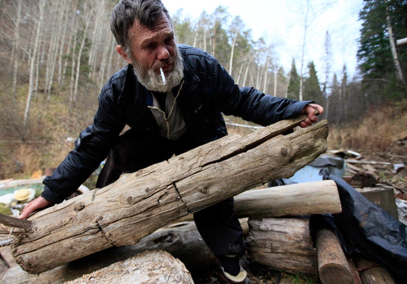 Everyday life of a Siberian hermit