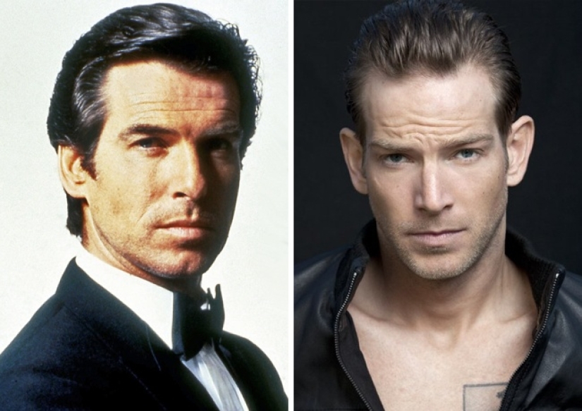 Exact copy: at what age did famous fathers look like their sons now