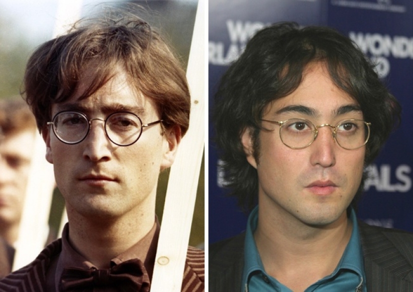 Exact copy: at what age did famous fathers look like their sons now