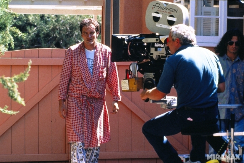 Exclusive footage from the filming of &quot;Pulp Fiction&quot;