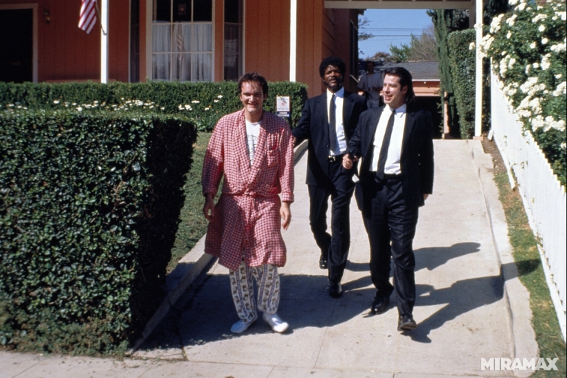 Exclusive footage from the filming of &quot;Pulp Fiction&quot;