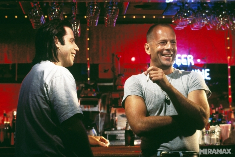 Exclusive footage from the filming of &quot;Pulp Fiction&quot;