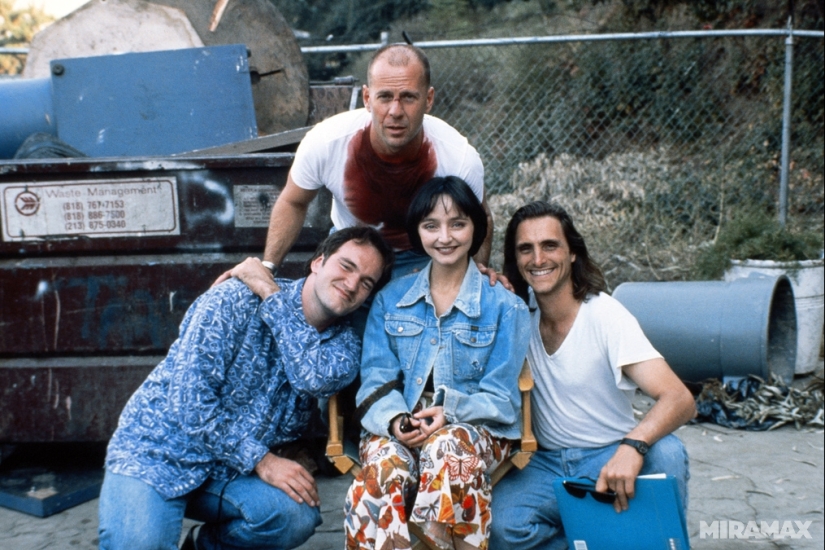 Exclusive footage from the filming of &quot;Pulp Fiction&quot;