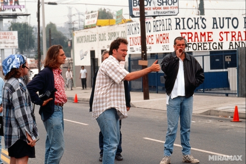 Exclusive footage from the filming of &quot;Pulp Fiction&quot;