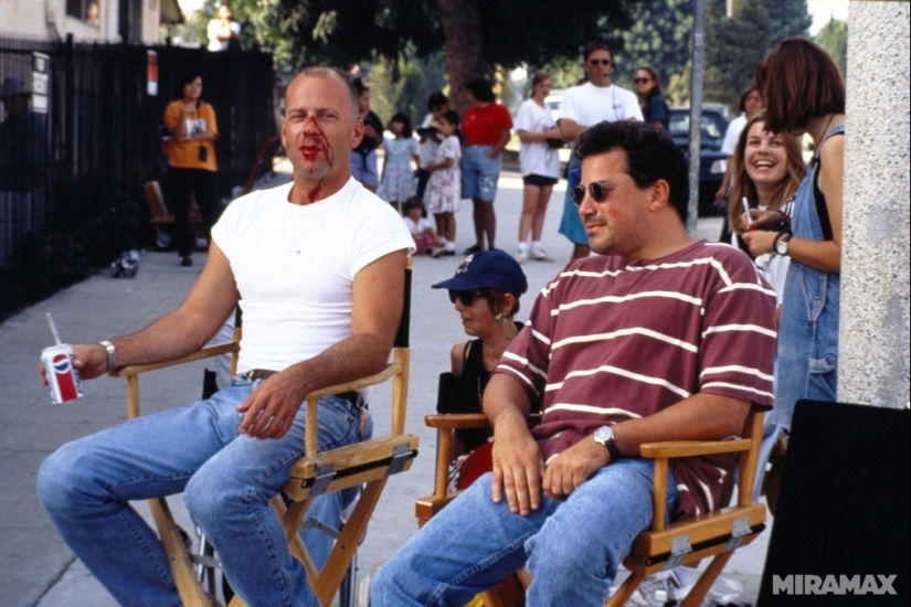 Exclusive footage from the filming of &quot;Pulp Fiction&quot;