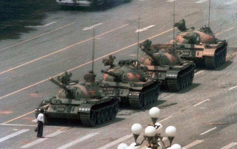 Execution of demonstrators in Tiananmen Square 25 years ago
