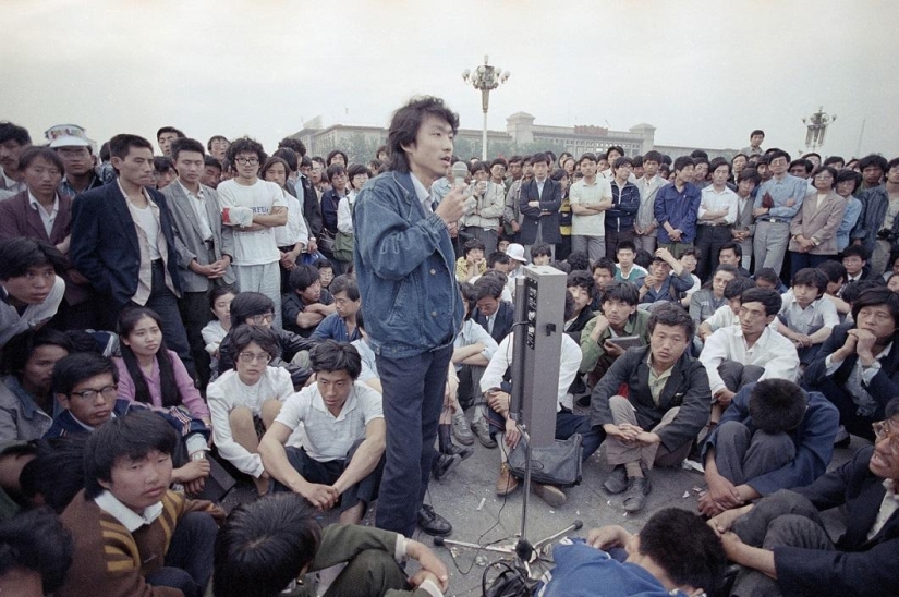 Execution of demonstrators in Tiananmen Square 25 years ago