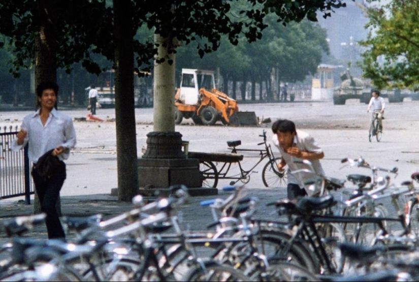Execution of demonstrators in Tiananmen Square 25 years ago