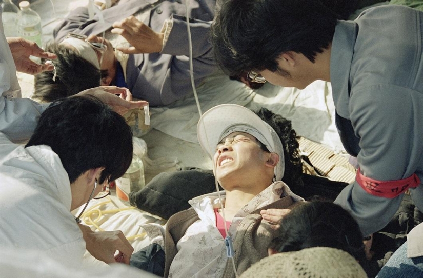 Execution of demonstrators in Tiananmen Square 25 years ago