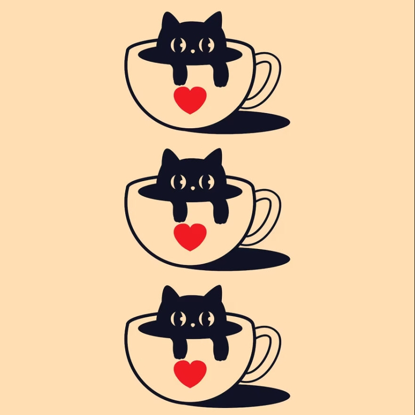 Explorando obras de arte icónicas con un toque felino: mi viaje a través de un mundo donde los elegantes gatos negros dominan el lienzo