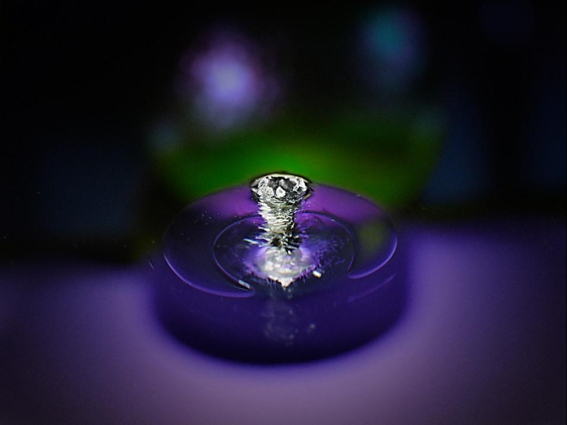 Explosión de galaxias: cómo una bala rompe el vidrio orgánico