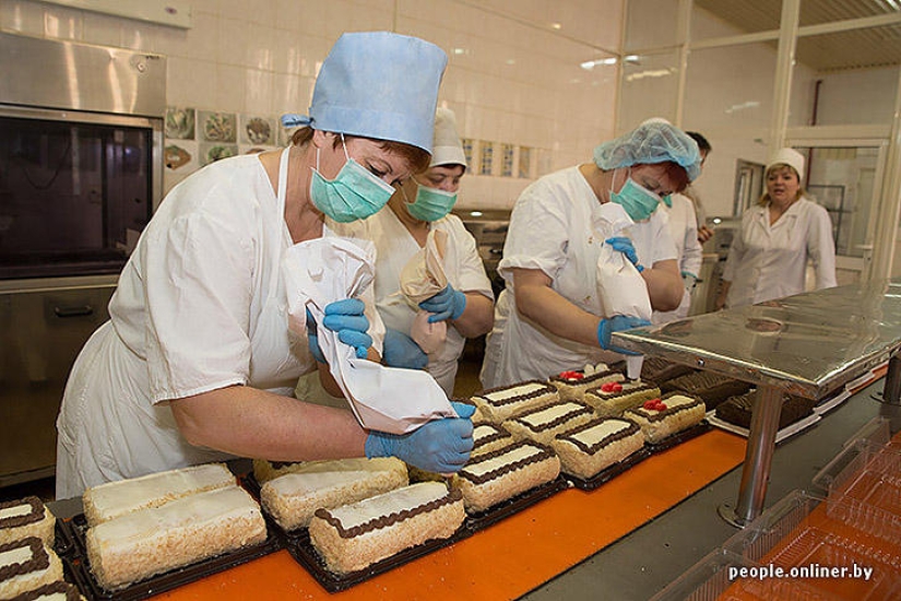 &quot;Fabulous&quot; photo report: how your favorite Soviet cakes are made