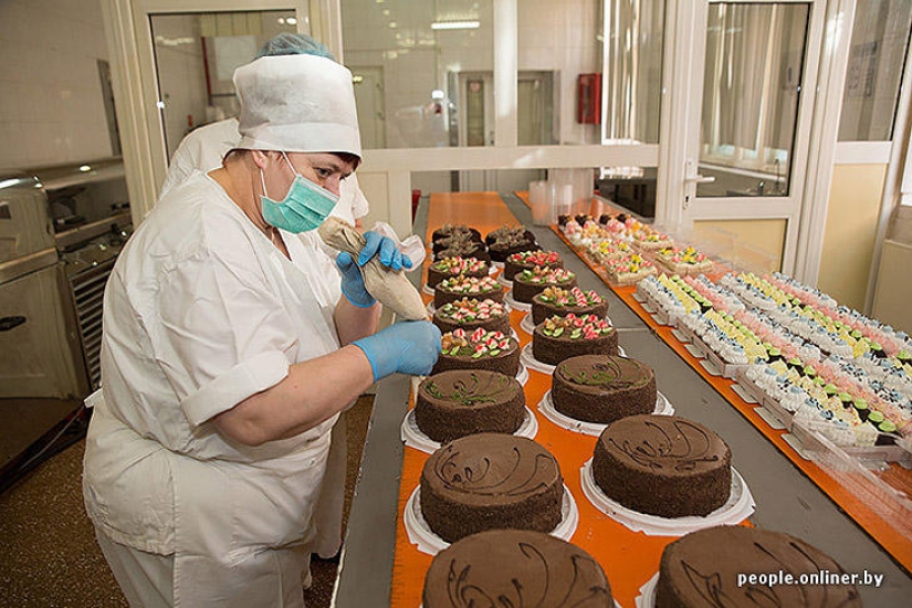 &quot;Fabulous&quot; photo report: how your favorite Soviet cakes are made