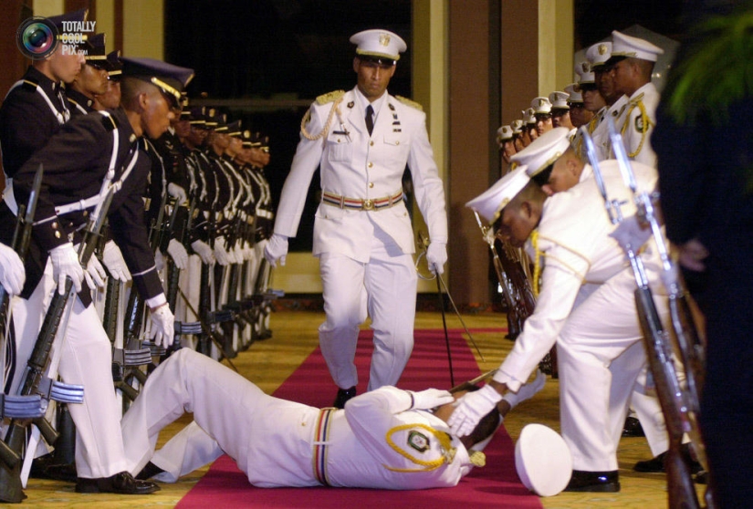Fainting at work
