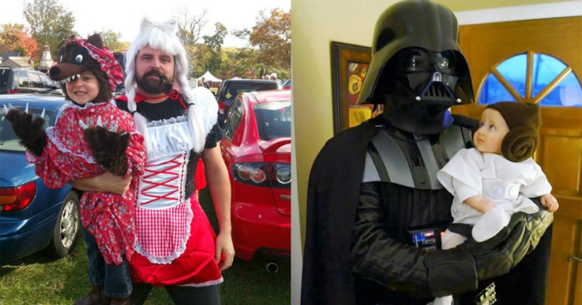 Family contract: how parents and children prepare Halloween costumes together