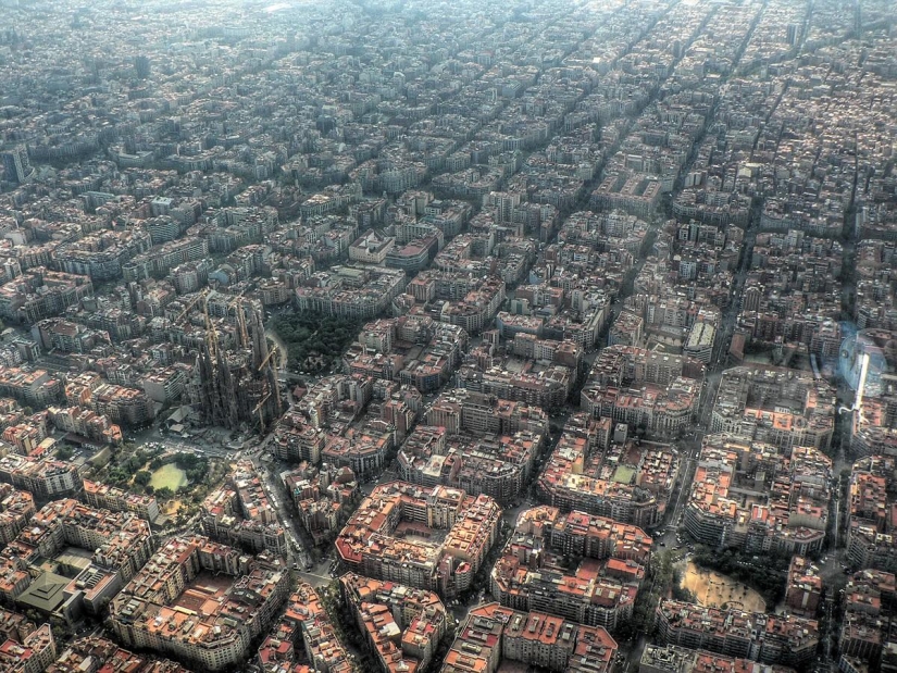 Famosas vistas desde un ángulo diferente