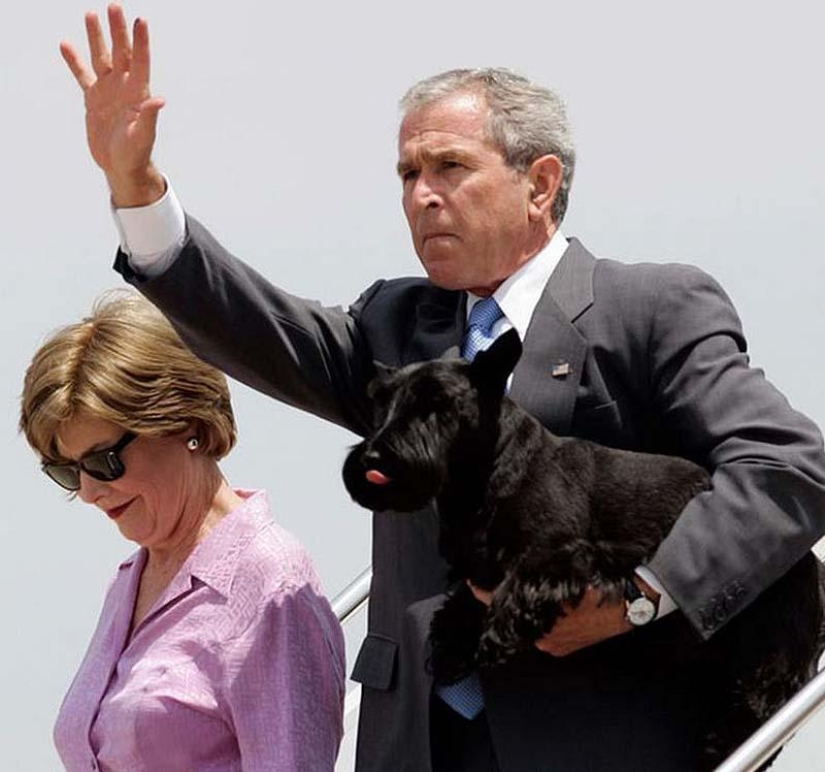 Famous politicians and their four-legged pets Famous politicians and their four-legged pets