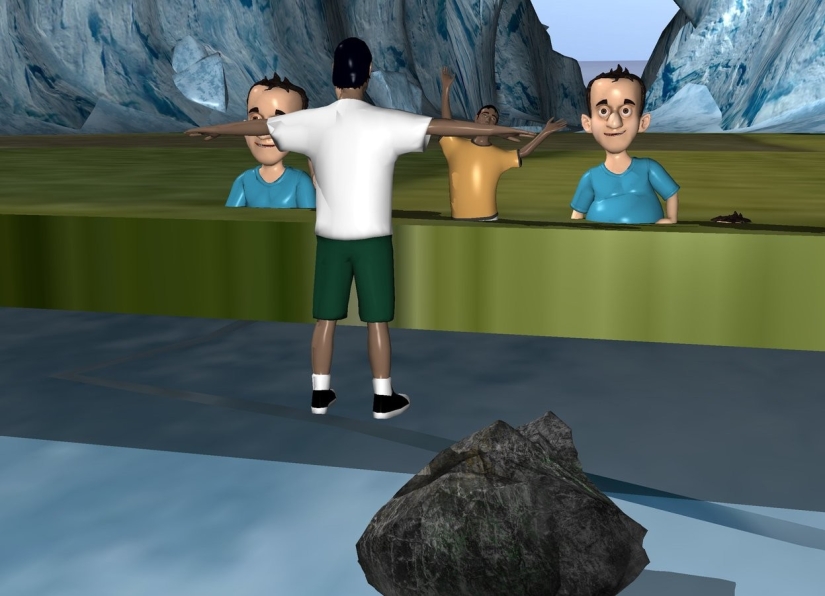 Famous scenes from literary works in 3D modeling Famous scenes from literary works in 3D modeling