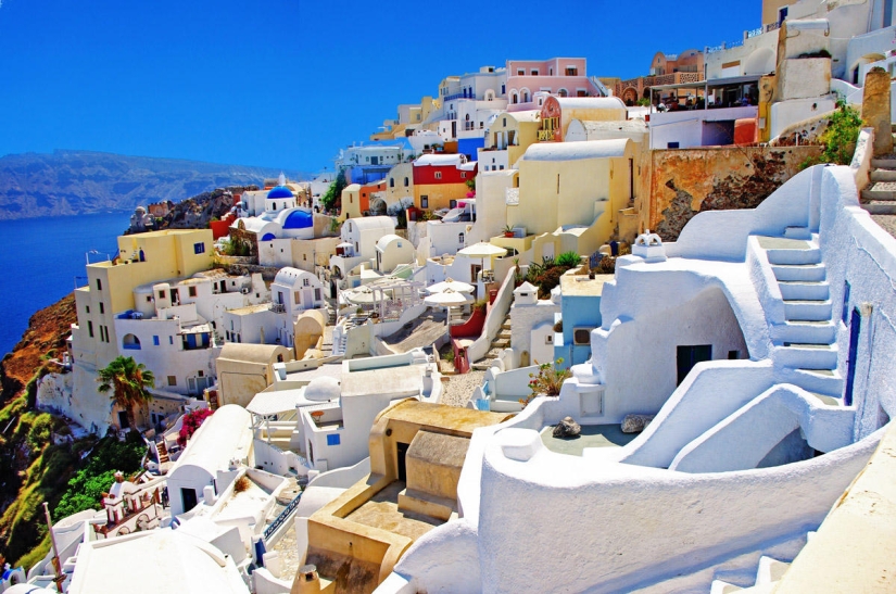 Famous views from a different angle
