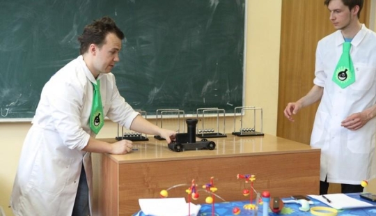 Fascinating lessons with Professor Nicolas