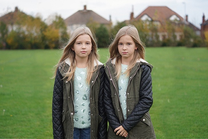 Fascinating portraits of twins