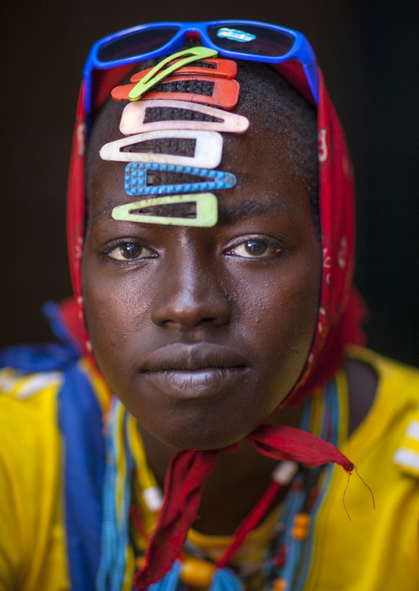 Fashion tribe in Ethiopia