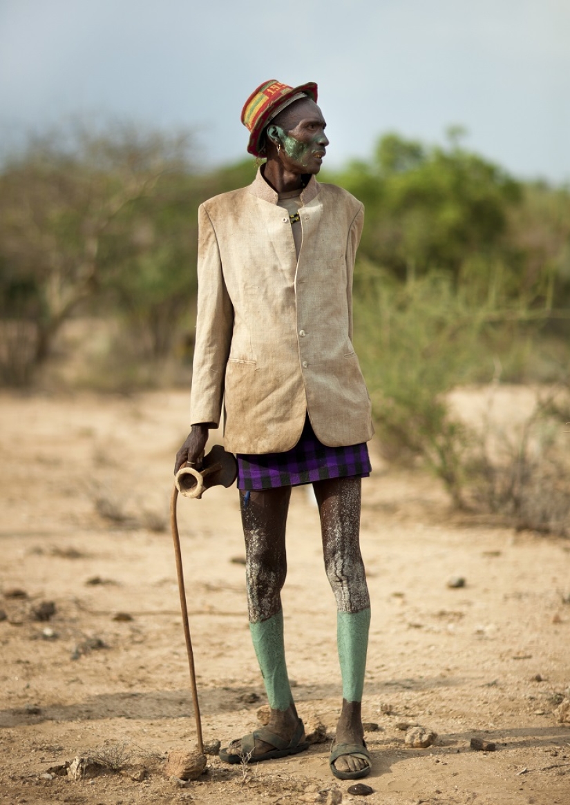 Fashion tribe in Ethiopia