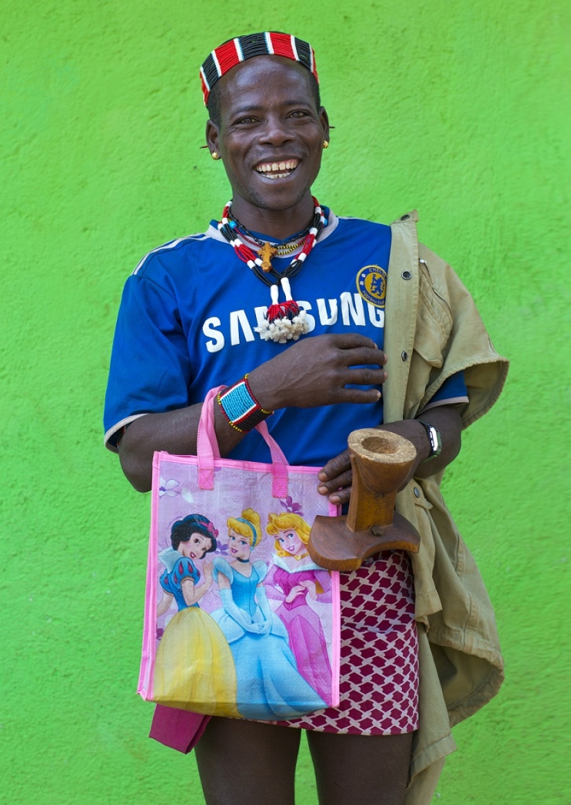 Fashion tribe in Ethiopia