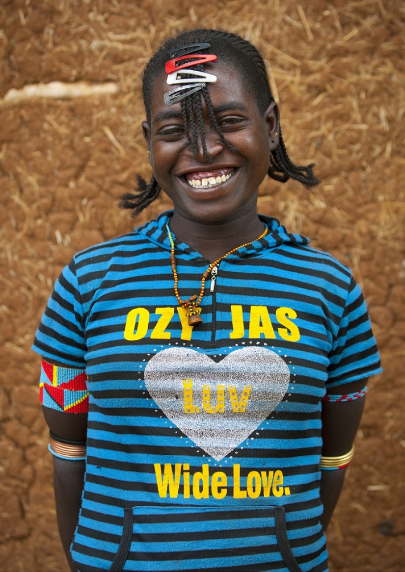 Fashion tribe in Ethiopia