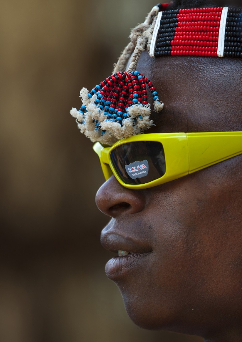Fashion tribe in Ethiopia