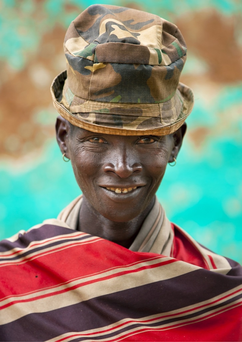 Fashion tribe in Ethiopia