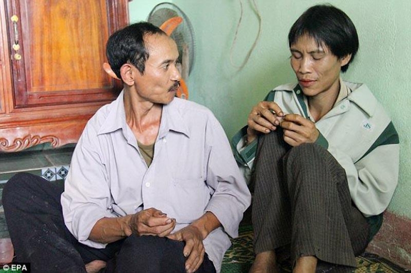 Father and son found in Vietnam hiding in the jungle for 40 years