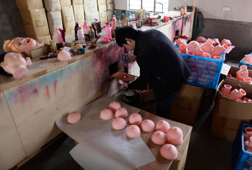 fábrica china de muñecas sexuales