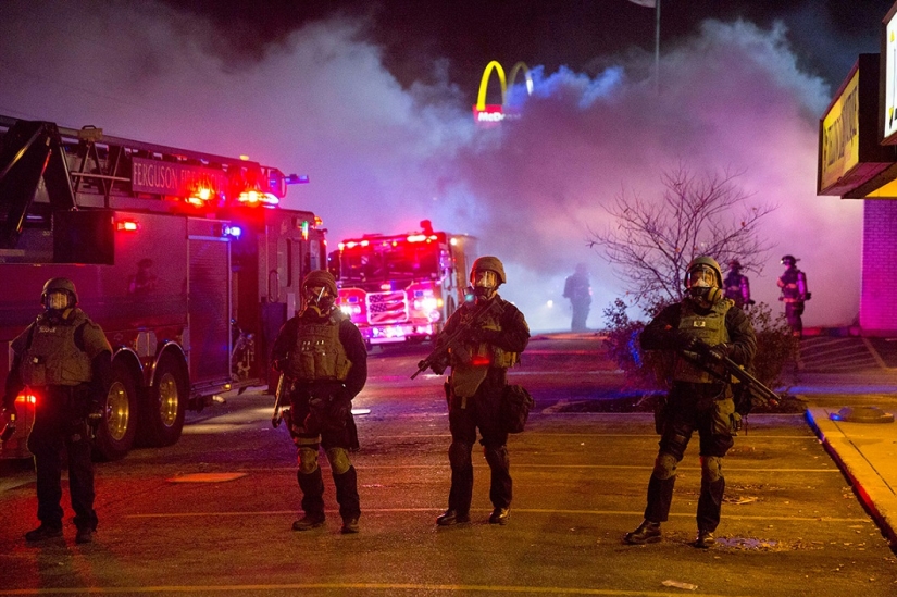 Ferguson en llamas