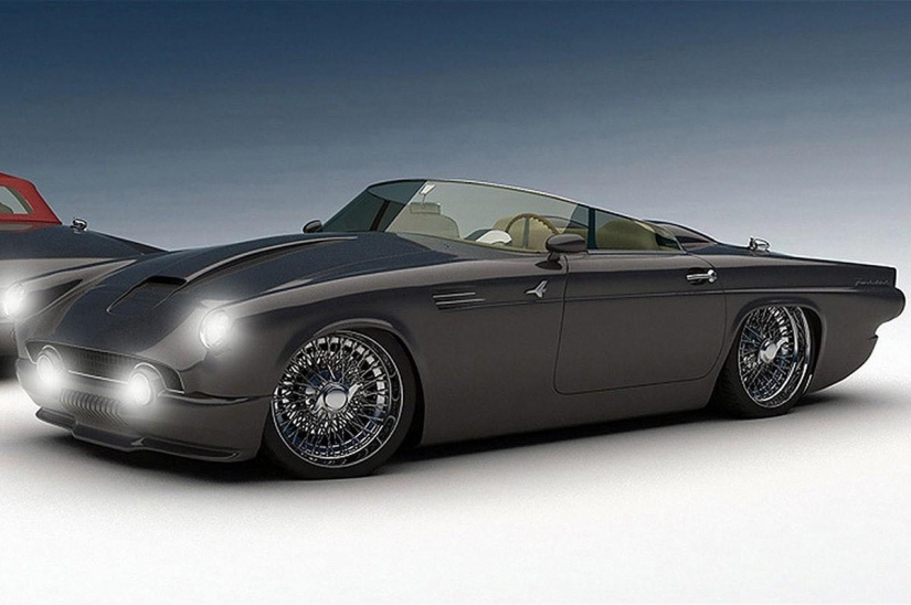 Five concept cars in classic style
