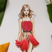 Floral Fantasy: 17 Unique Looks That I Made Using Flower Petals, Leaves And Stems Floral Fantasy: 17 Unique Looks That I Made Using Flower Petals, Leaves And Stems
