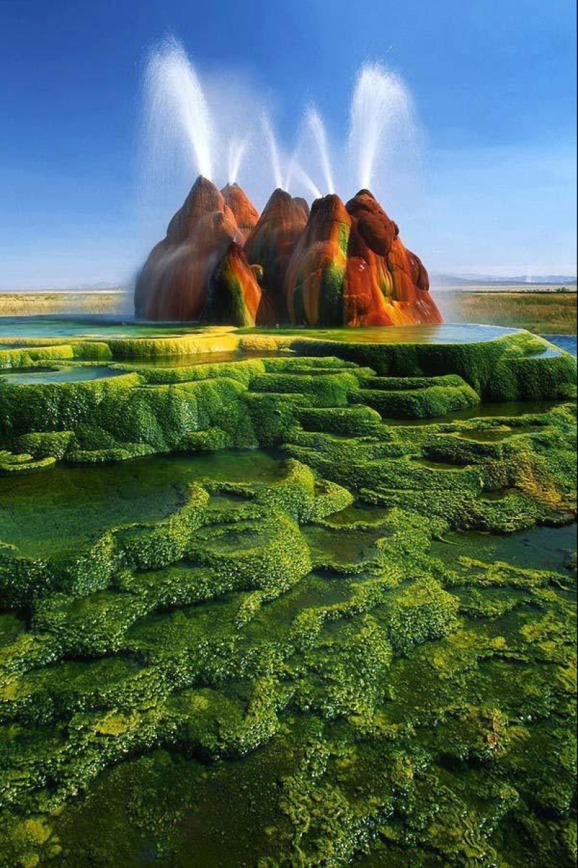 Fly Geyser: la joya oculta de Nevada