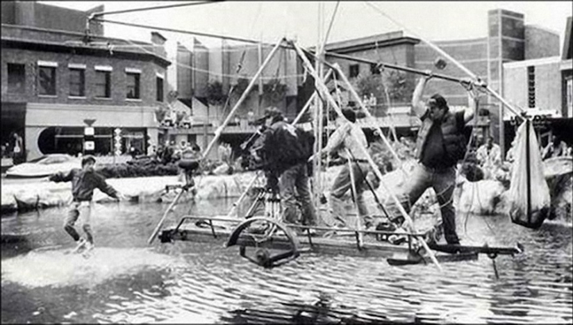 Flying in reality: how to shoot flying skates for the blockbuster "Back to the Future 2"
