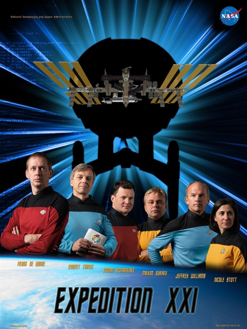 Forget Star Wars... These are ISS mission posters!