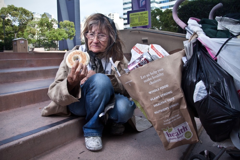 Foto a cambio de un bagel