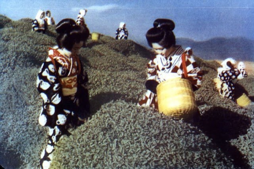 Fotografías en color de mujeres del Imperio ruso a principios del siglo XX