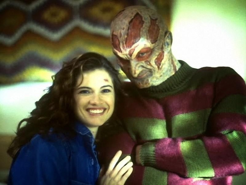 Fotogramas del rodaje de Pesadilla en Elm Street