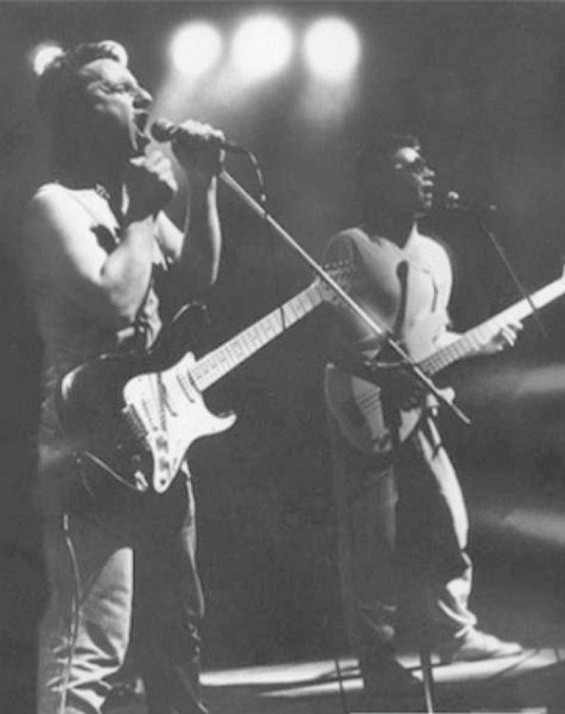 Fotos de los archivos personales de las estrellas de rock rusas.