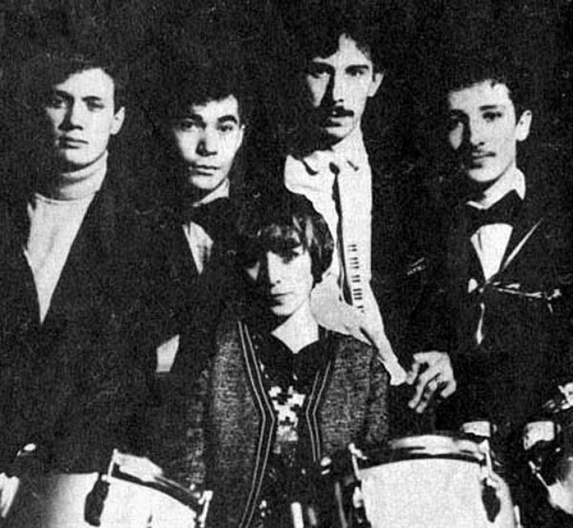 Fotos de los archivos personales de las estrellas de rock rusas.