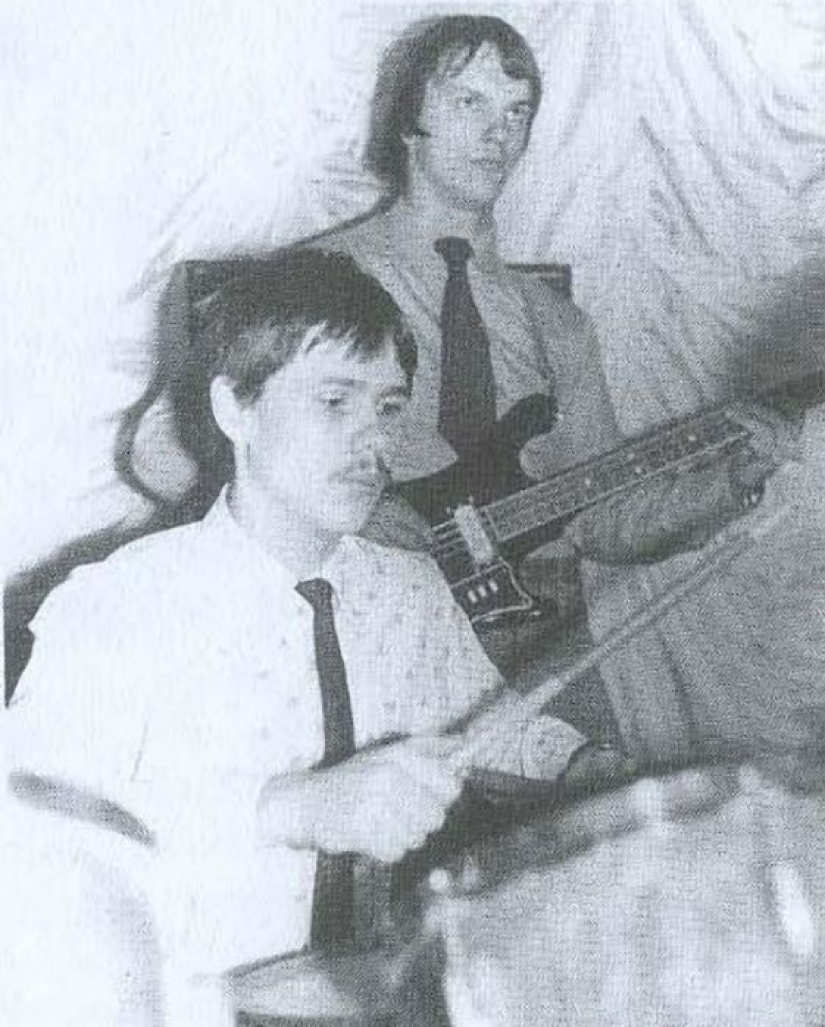 Fotos de los archivos personales de las estrellas de rock rusas.