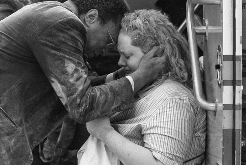 Fotos del británico Phil Penman, quien estuvo en la escena del ataque terrorista del 9/11