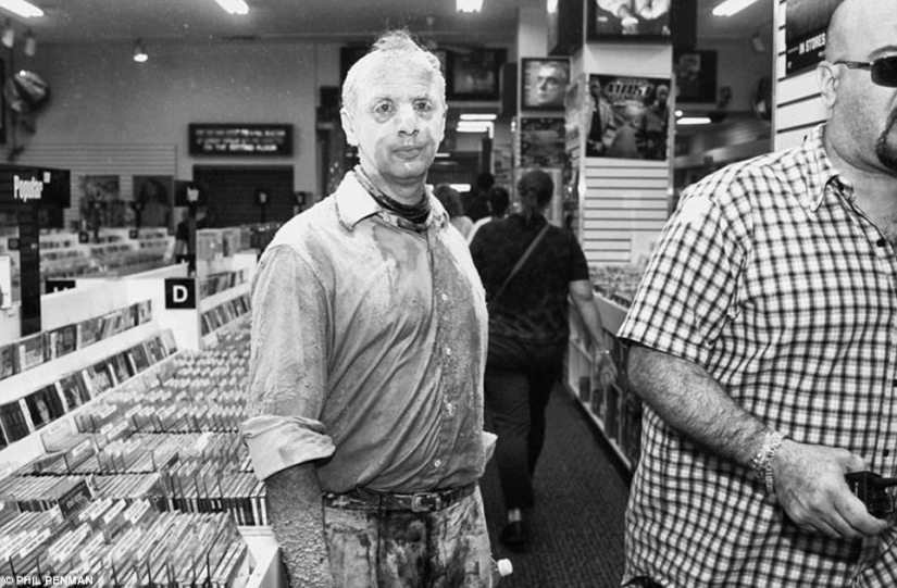 Fotos del británico Phil Penman, quien estuvo en la escena del ataque terrorista del 9/11