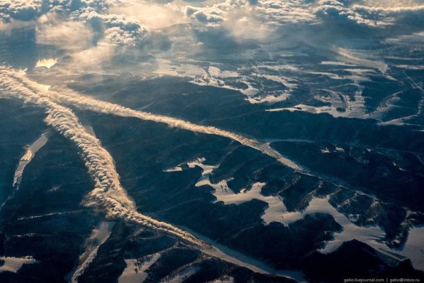 Fotos desde la ventana del avión - 2013