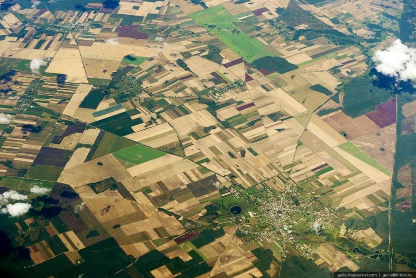 Fotos desde la ventana del avión - 2013